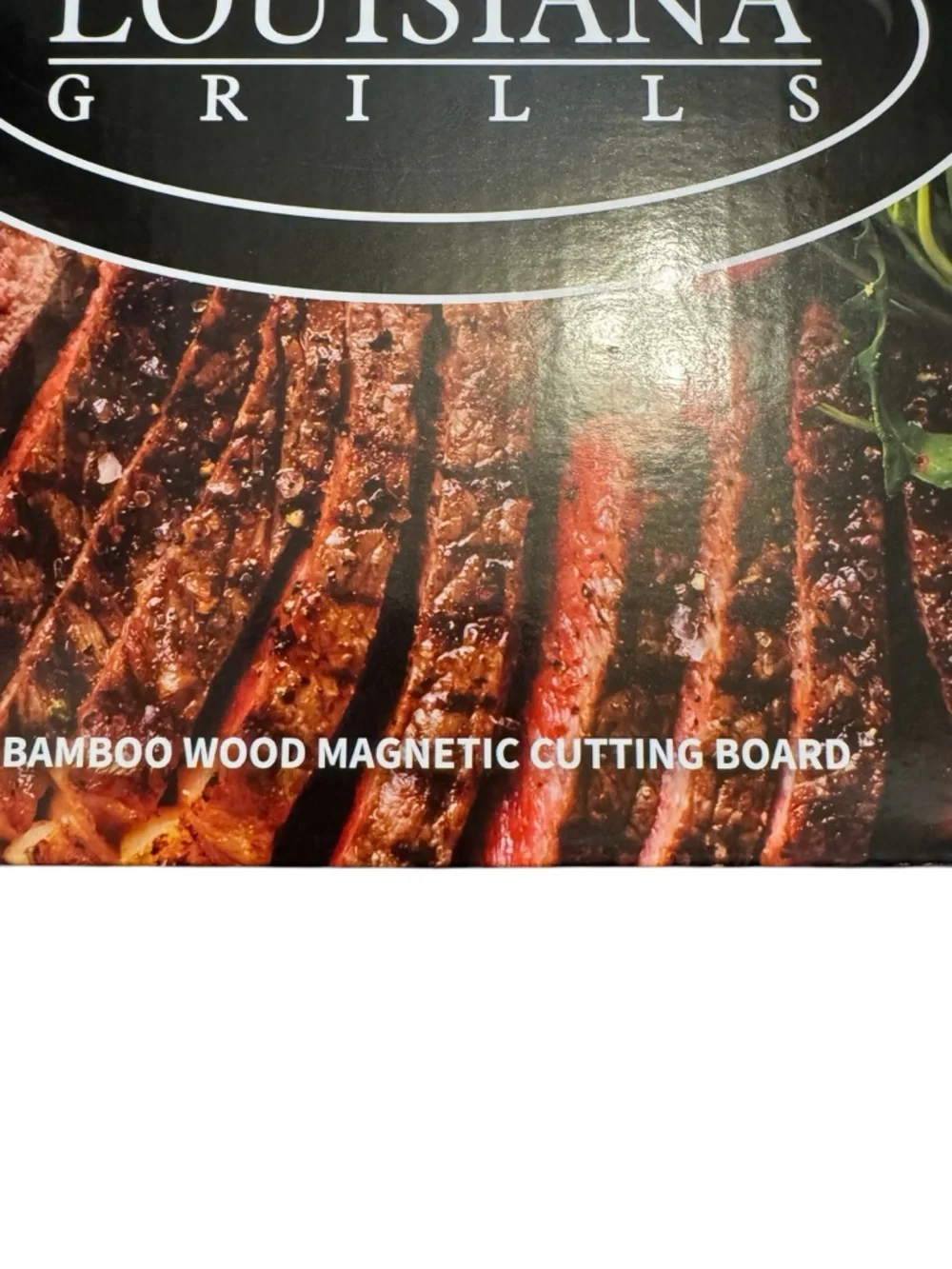 Louisiana Grills Bamboo Wood‎ Magnetic Cutting Board 14